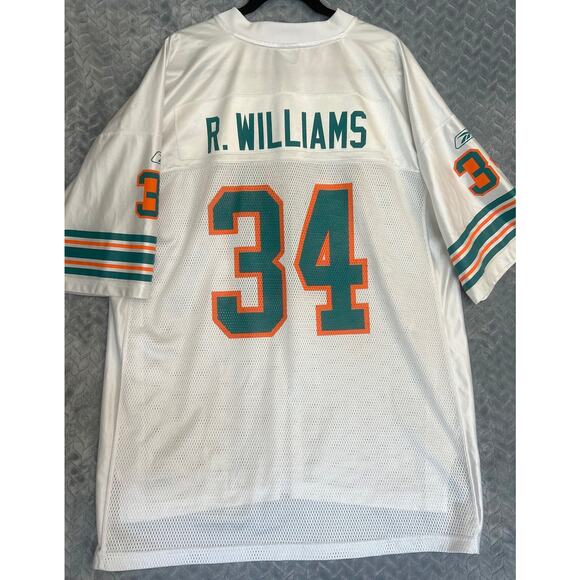 Vintage Ricky Williams Throwback NFL/Reebok Gridiron Classic Jersey Size 2XL - Picture 2 of 5